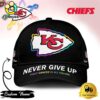 Kansas City Chiefs NFL Never Give Up Fight Cancer In All Colors Cap