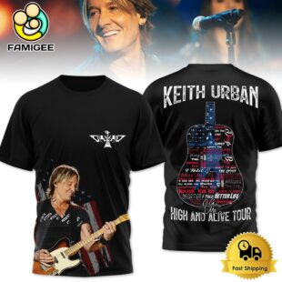 Keith urban High And Alive Tour T-Shirt