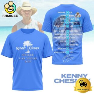 Kenny Chesney Sphere Las Vegas 2025 T-Shirt