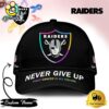 Las Vegas Raiders NFL Never Give Up Fight Cancer In All Colors Cap