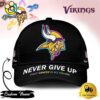Minnesota Vikings NFL Never Give Up Fight Cancer In All Colors Cap