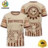 New England Patriots NFL Native American Recognition Day 3D Shirt