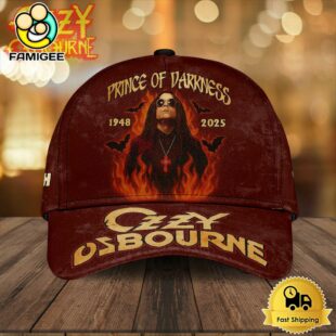 Ozzy Osbourne Prince Of Darkness 2025 Baseball Cap