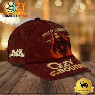 Ozzy Osbourne Prince Of Darkness 2025 Baseball Cap