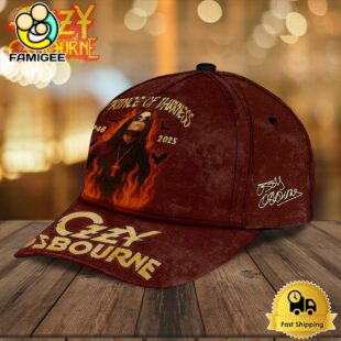 Ozzy Osbourne Prince Of Darkness 2025 Baseball Cap