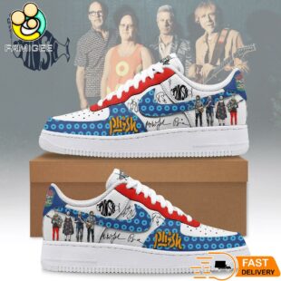 Phish Band Members Signatures Air Force 1 Shoes Sneaker
