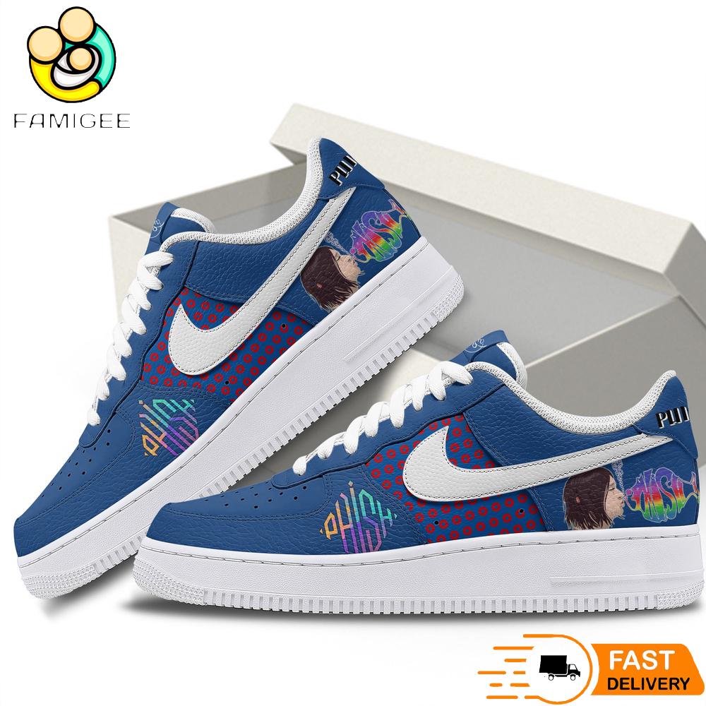 Phish Phish American Rock Band Air Force 1 Shoes Phish Phish American Rock Band Air Force 1 Shoes