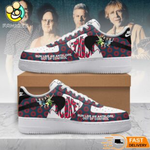 Phish Run Like An Antelope Out Of Control Air Force 1 Sneaker Shoes