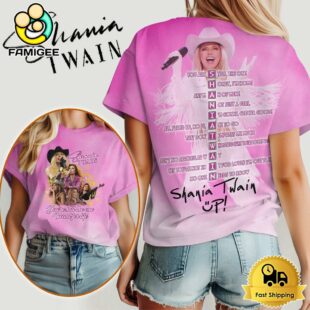 Shania Twain You're Still The One I Want For Life 3D T-Shirt