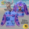 Stitch Stay Weird Forever Fun Baseball Jacket