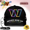 Washington Commanders NFL Never Give Up Fight Cancer In All Colors Cap