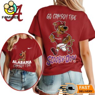 Alabama Crimson Tide NCAA Scooby Doo shirt, Alabama Crimson Tide Game Day Shirt