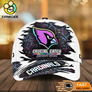 Arizona Cardinals NFL Crucial Catch Intercept Cancer Limited Edition Cap