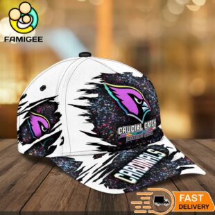 Arizona Cardinals NFL Crucial Catch Intercept Cancer Limited Edition Cap