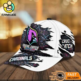 Arizona Cardinals NFL Crucial Catch Intercept Cancer Limited Edition Cap