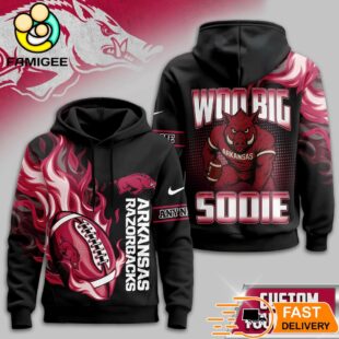 Arkansas Razorbacks NCAA Mascot Woobig Sooie Hoodie