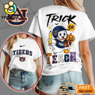 Auburn Tigers NCAA Halloween Trick Or Teach T-Shirt