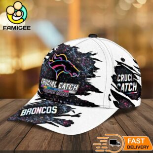 Denver Broncos NFL Crucial Catch Intercept Cancer Limited Edition Cap