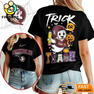 Florida State Seminoles NCAA Halloween Trick Or Teach T-Shirt
