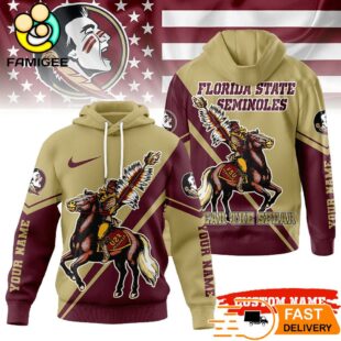 Florida State Seminoles New 2025 NCAA Mascot Hoodie