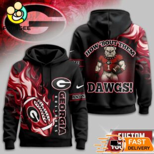 Georgia Bulldogs NCAA Mascot How 'Bout Them Dawgs Hoodie