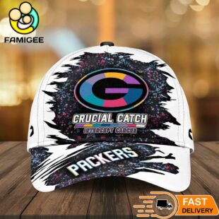 Green Bay Packers NFL Crucial Catch Intercept Cancer Limited Edition Cap