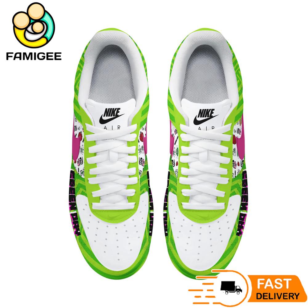 Green Day Rebellious Rabbit Air Force 1 Shoes Green Day Rebellious Rabbit Air Force 1 Shoes