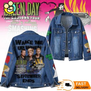 Green Day The Savior Tour Denim Jacket