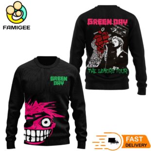 Green Day The Savior Tour Ugly Christmas Sweater