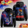 Kansas Jayhawks NCAA Mascot Rock Chalk Jayhawk Hoodie