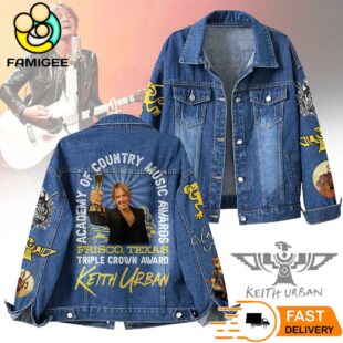 Keith Urban Academy Of Country Music Avards Denim Jacket