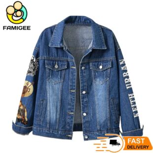 Keith Urban Blue Looks Good On The Sky But Darling It Don't Match Your Eyes Denim Jacket