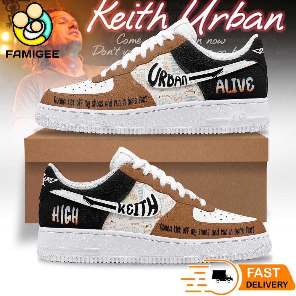 Keith Urban Gonna Kick Off My Shoes And Run In Bare Feet Air Force 1 Shoes Keith Urban Gonna Kick Off My Shoes And Run In Bare Feet Air Force 1 Shoes