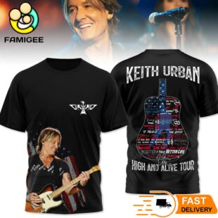 Keith Urban High And Alive Tour T-Shirt