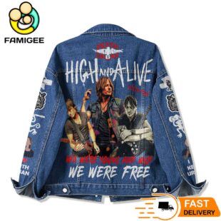 Keith Urban We Were Young And Wild We Were Free Denim Jacket