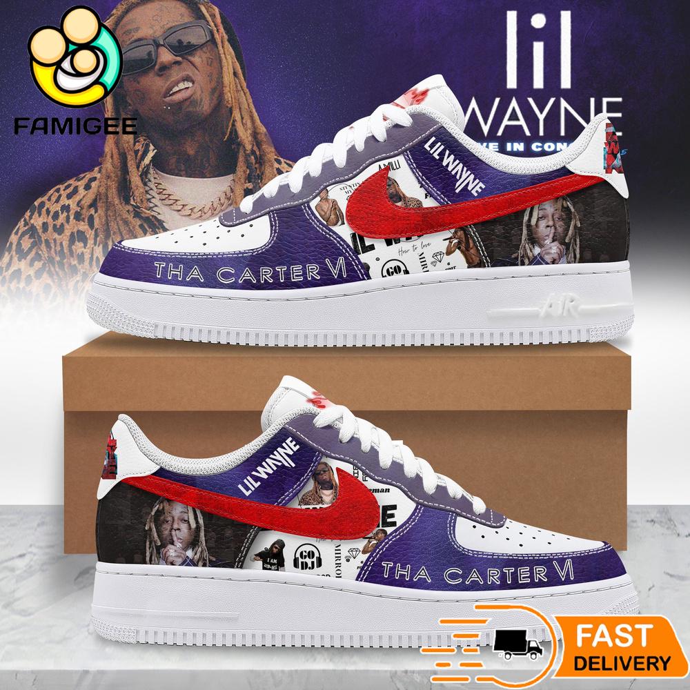 Lil Wayne The Carter VI Limited Edition Air Force 1 Shoes Lil Wayne The Carter VI Limited Edition Air Force 1 Shoes
