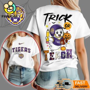 LSU Tigers NCAA Halloween Trick Or Teach T-Shirt