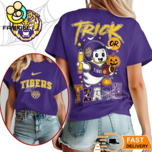 LSU Tigers NCAA Halloween Trick Or Teach T-Shirt