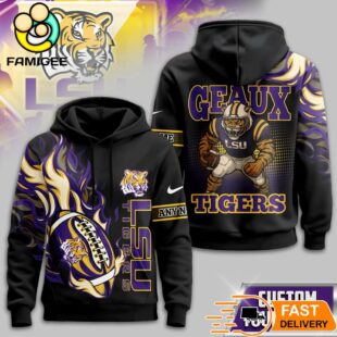LSU Tigers NCAA Mascot Geaux Tigers Hoodie