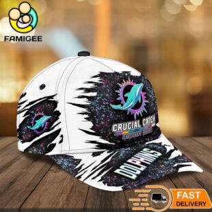 Miami Dolphins NFL Crucial Catch Intercept Cancer Limited Edition Cap