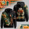 Miami Hurricanes NCAA Mascot Go Canes Hoodie