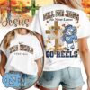 North Carolina Tar Heels NCAA Fall For Jesus He Never Leaves 3D Shirt