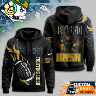 Notre Dame Fighting Irish NCAA Mascot Let's Go Hoodie