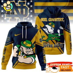 Notre Dame Fighting Irish New 2025 NCAA Mascot Hoodie