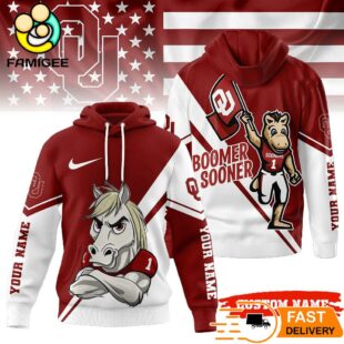 Oklahoma Sooners New 2025 NCAA Mascot Hoodie