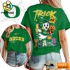 Oregon Ducks NCAA Halloween Trick Or Teach T-Shirt