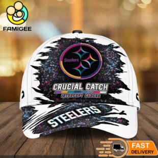 Pittsburgh Steelers NFL Crucial Catch Intercept Cancer Limited Edition Cap