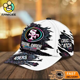 San Francisco 49ers NFL Crucial Catch Intercept Cancer Limited Edition Cap