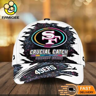 San Francisco 49ers NFL Crucial Catch Intercept Cancer Limited Edition Cap