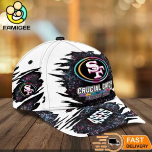 San Francisco 49ers NFL Crucial Catch Intercept Cancer Limited Edition Cap